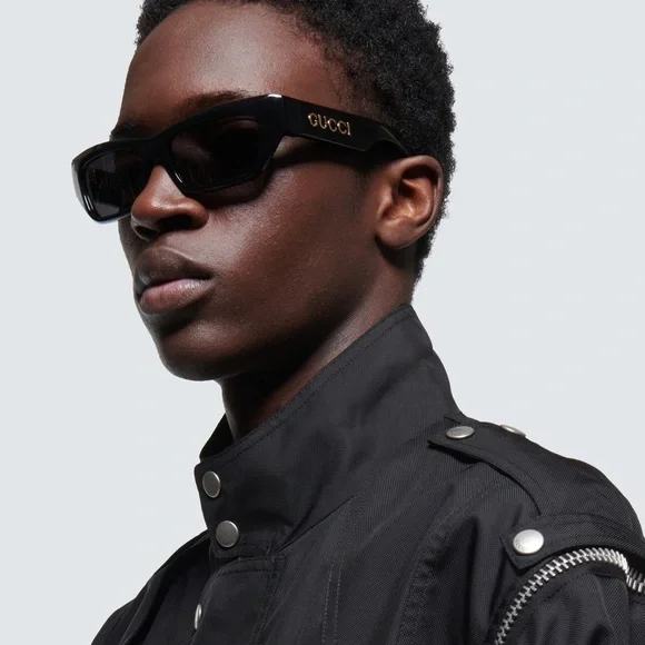 New! GUCCI Sunglasses GG1296S 001, Authentic - Picture 1 of 16